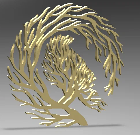 Tranh Treo Tường Hình Cây Nghệ Thuật (Tree Wall Art) In 3D - Image 2