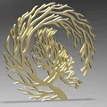 Tranh Treo Tường Hình Cây Nghệ Thuật (Tree Wall Art) In 3D - Thumbnail 2