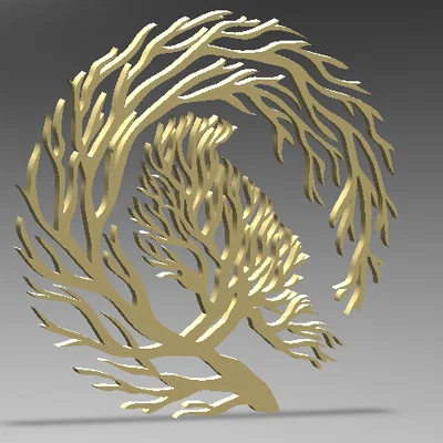 Tranh Treo Tường Hình Cây Nghệ Thuật (Tree Wall Art) In 3D