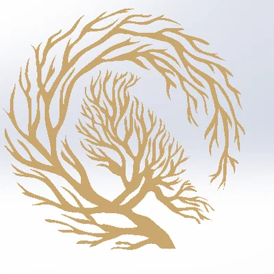 Tranh Treo Tường Hình Cây Nghệ Thuật (Tree Wall Art) In 3D