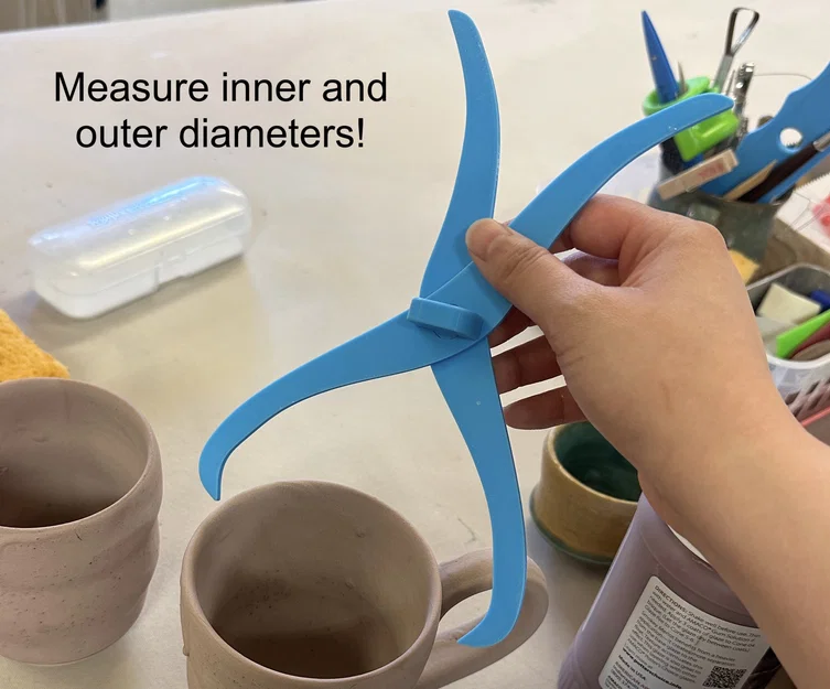 Thước Kẹp Đo Gốm & Xưởng (Pottery & Workshop Calipers) - Image 1