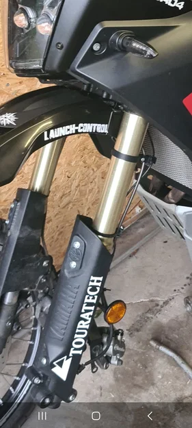 Bộ kẹp dẫn hướng dây phanh cho Yamaha Tenere 700 (High Fender) - Image 1