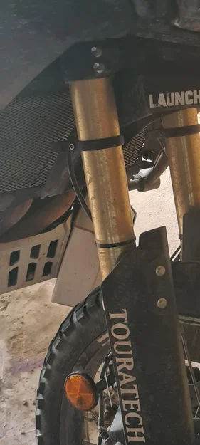 Bộ kẹp dẫn hướng dây phanh cho Yamaha Tenere 700 (High Fender) - Image 2