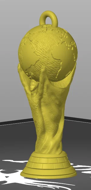 Móc khóa Cúp Vàng World Cup - Mô hình in 3D bóng đá độc đáo - Image 4