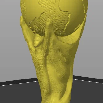 Móc khóa Cúp Vàng World Cup - Mô hình in 3D bóng đá độc đáo