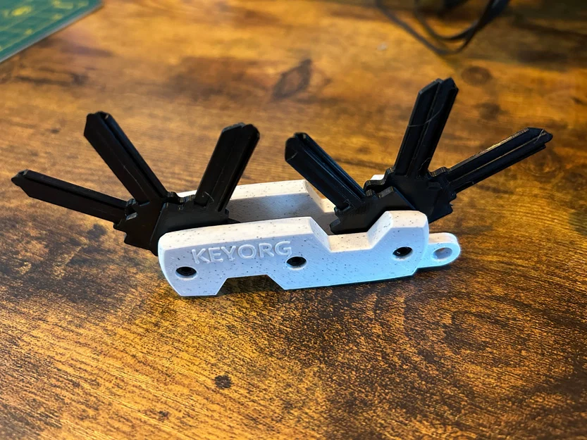 Key Organizer: Phụ kiện sắp xếp chìa khóa thông minh in 3D - Image 2