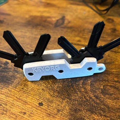 Key Organizer: Phụ kiện sắp xếp chìa khóa thông minh in 3D