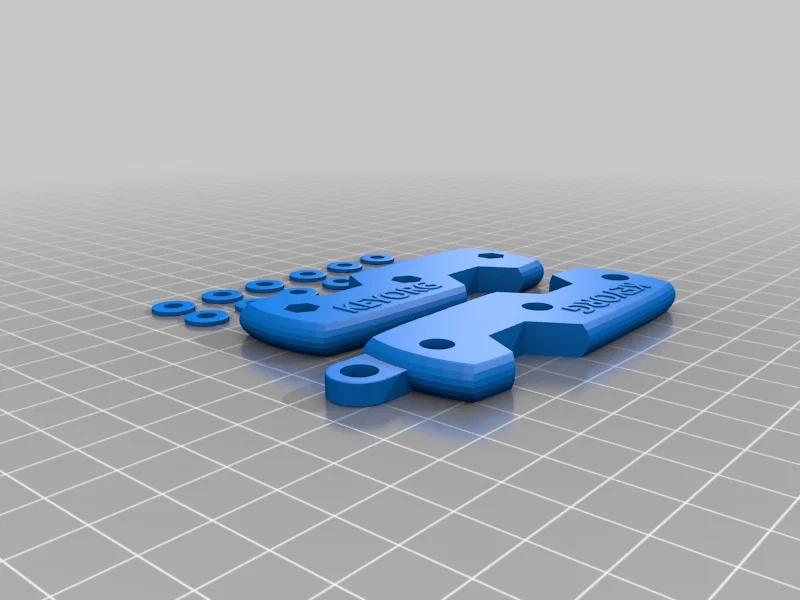 Key Organizer: Phụ kiện sắp xếp chìa khóa thông minh in 3D - Image 3