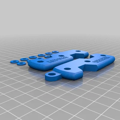 Key Organizer: Phụ kiện sắp xếp chìa khóa thông minh in 3D