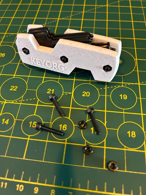 Key Organizer: Phụ kiện sắp xếp chìa khóa thông minh in 3D - Image 4