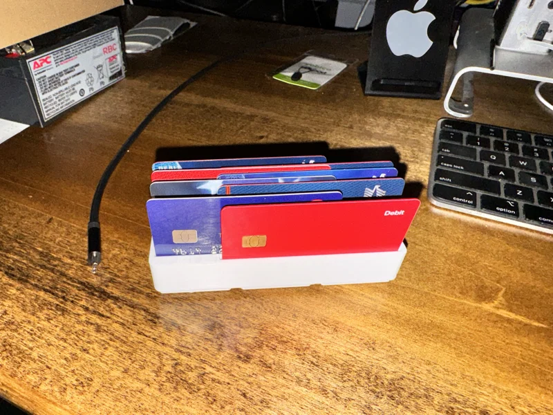 Khay đựng 9 thẻ “Credit Card” ngang - Gridfinity 1x3 - Image 4