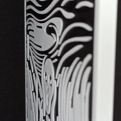 The Scream (Tiếng Thét) - Mẫu 3D Wall Art