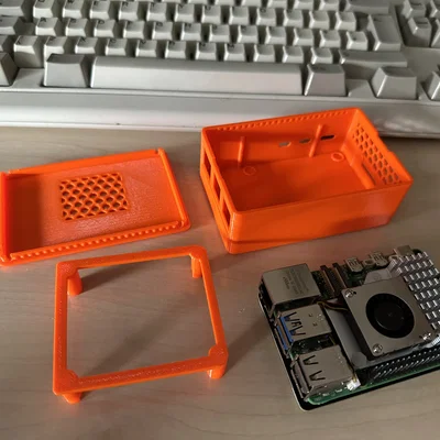 Case Raspberry Pi5 / Pimoroni NVMe Base