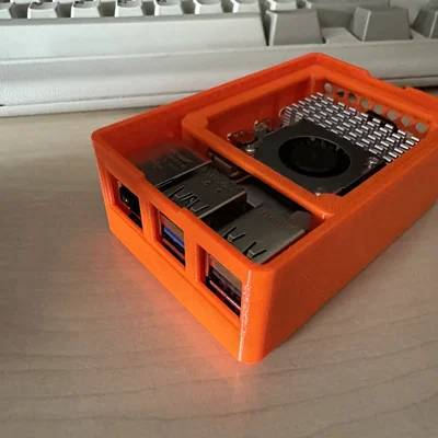 Case Raspberry Pi5 / Pimoroni NVMe Base