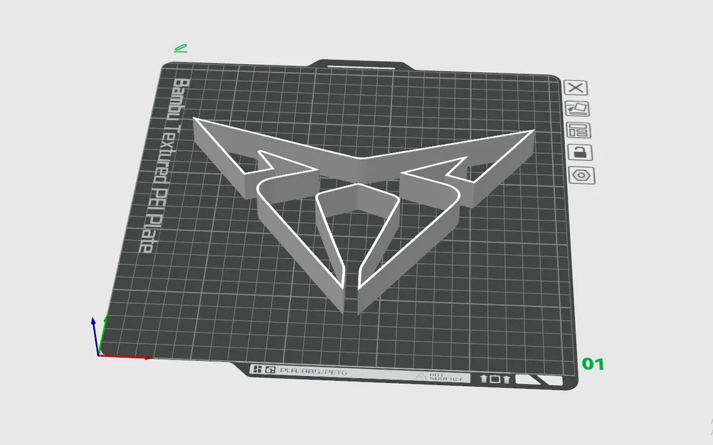 Mô hình đèn trang trí logo Cupra in 3D độc đáo - Image 8