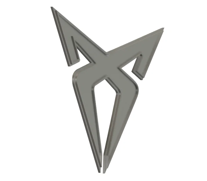 Mô hình đèn trang trí logo Cupra in 3D độc đáo - Image 9