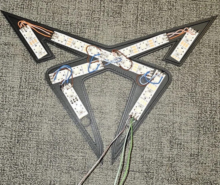 Mô hình đèn trang trí logo Cupra in 3D độc đáo - Image 18