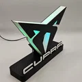 Mô hình đèn trang trí logo Cupra in 3D độc đáo - Thumbnail 24