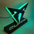 Mô hình đèn trang trí logo Cupra in 3D độc đáo - Thumbnail 27