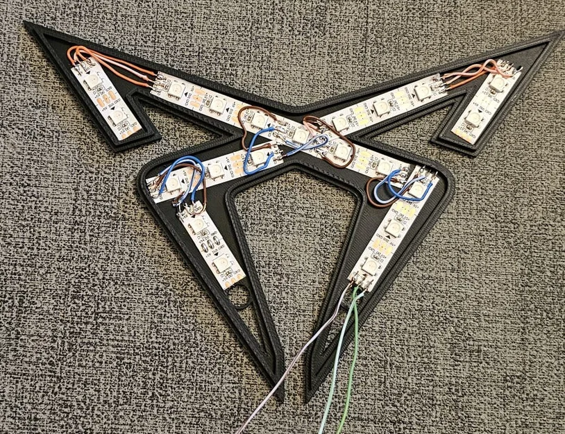 Mô hình đèn trang trí logo Cupra in 3D độc đáo - Image 32