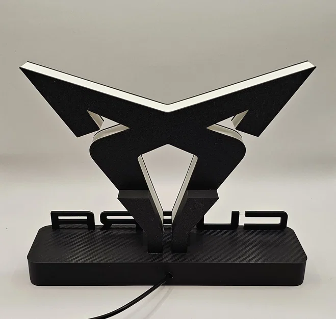 Mô hình đèn trang trí logo Cupra in 3D độc đáo - Image 34