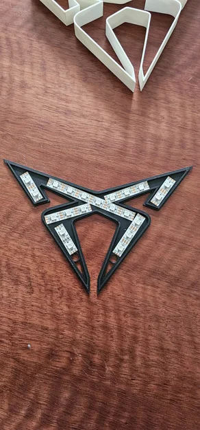 Mô hình đèn trang trí logo Cupra in 3D độc đáo - Image 37