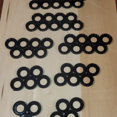 Khay di chuyển mô hình 25mm (Movement Tray) cho Wargaming