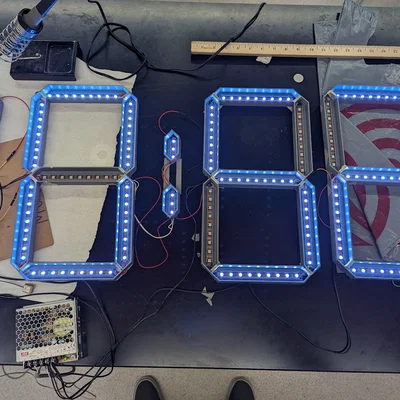 Dự án đồng hồ GPS Arduino 7 Segment (7 Segment Display Segment Arduino GPS clock project)