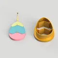 Dao Cắt Bông Tai Đất Sét Polymer Trứng Phục Sinh 3 Màu (Tri Color Easter Egg) - Thumbnail 9