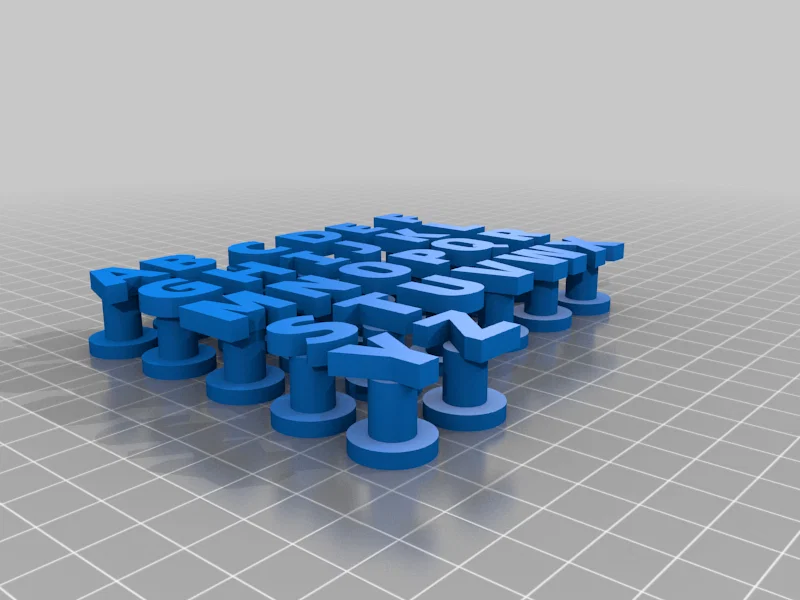 Bộ Croc Charm Alphabet (A–Z) - Image 1