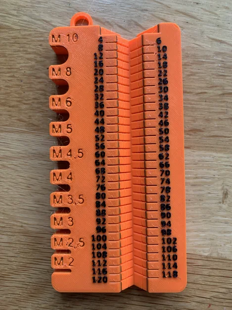 Thước đo/phân loại Screw/Bolt 2–10mm (có 2.5, 3.5, 4.5) - Image 2