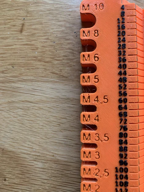 Thước đo/phân loại Screw/Bolt 2–10mm (có 2.5, 3.5, 4.5) - Image 3