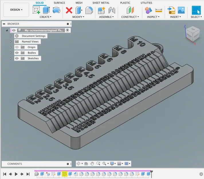Thước đo/phân loại Screw/Bolt 2–10mm (có 2.5, 3.5, 4.5) - Image 5