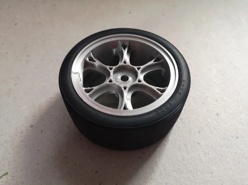Mâm xe RC 1/10 Regale - Thiết kế cho xe mô hình Tamiya TT01 TT02 - Image 8
