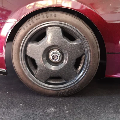 Mâm xe 3D 1/10 RC Rim C107 dành cho xe mô hình Tamiya TT02 TT01
