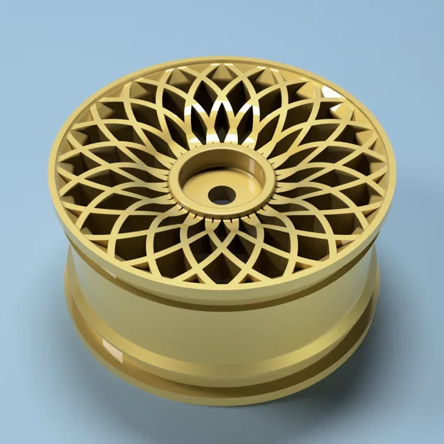 Mâm xe 1/10 RC Rim - 2BS cho dòng Tamiya TT01 TT02 - Image 1