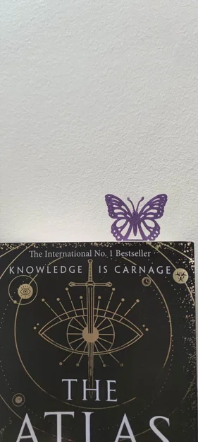 Kẹp sách hình cánh bướm 3D (Butterfly Bookmark) siêu xinh - Image 1