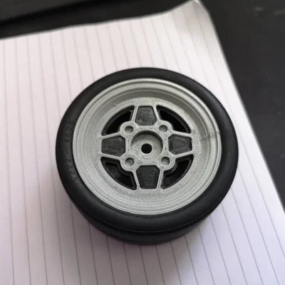 Mâm xe RC 1/10 RS Classic (Tương thích Tamiya, Kyosho)