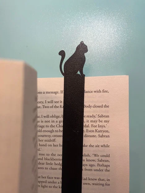 Cat Bookmark – Bookmark Mèo - Image 2