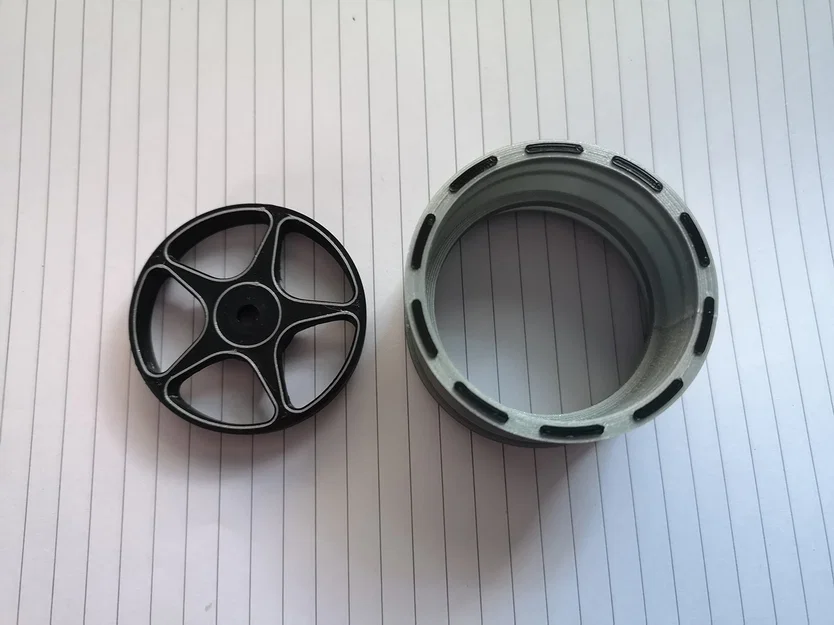 Mâm xe 1/10 RC Medieval - Thiết kế 2 mảnh độc đáo cho xe mô hình - Image 2