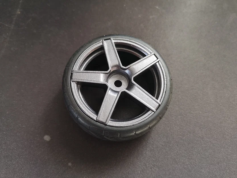 Mâm xe 1/10 RC Mowmow - Thiết kế 5 chấu cho xe điều khiển từ xa - Image 4