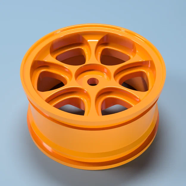 Mâm xe 1/10 RC Releaux - Thiết kế 3D cho xe điều khiển từ xa - Image 1