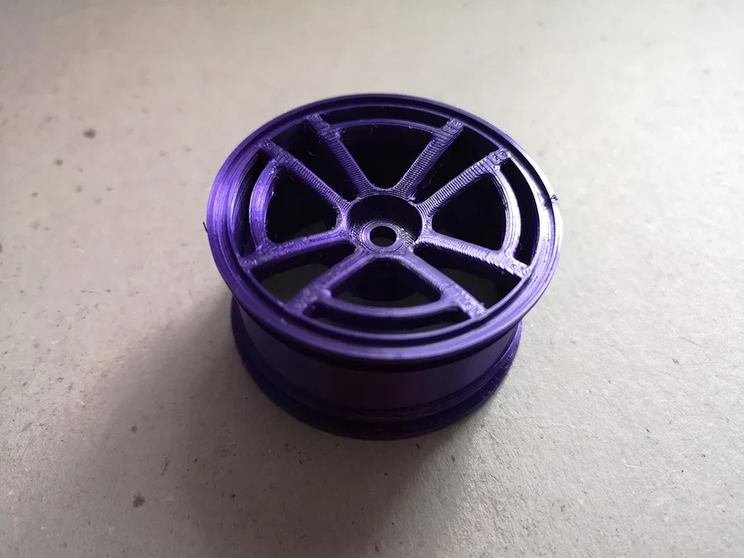 Mâm xe RC 1/10 Reticle - Thiết kế thể thao cho Tamiya TT01 TT02 - Image 5