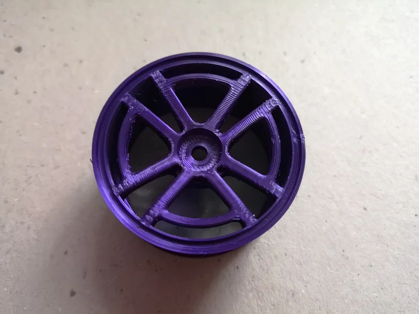 Mâm xe RC 1/10 Reticle - Thiết kế thể thao cho Tamiya TT01 TT02 - Image 6