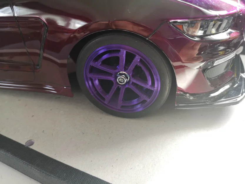 Mâm xe RC 1/10 Reticle - Thiết kế thể thao cho Tamiya TT01 TT02 - Image 8