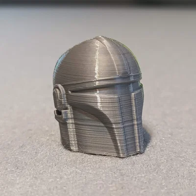 Vòng giữ khăn quàng cổ (Woggle) phong cách Mandalorian 3D