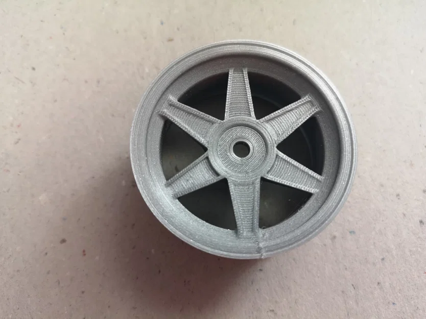 Mâm xe 1/10 RC Tristar - Thiết kế 6 cánh cho xe mô hình RC - Image 2