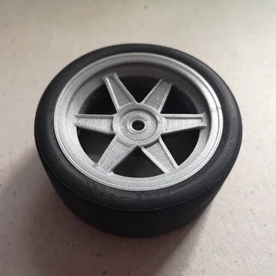 Mâm xe 1/10 RC Tristar - Thiết kế 6 cánh cho xe mô hình RC