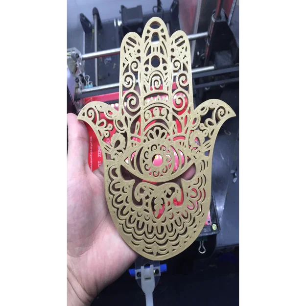 Mô hình trang trí Hand of Fatima in 3D tinh xảo - Image 1