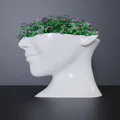 Chậu cây 3D Smile 01: Thiết kế trang trí hình mặt người độc đáo - Thumbnail 2